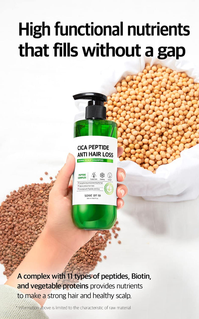 CICA Peptide Anti Hair Loss, Derma Scalp Shampoo