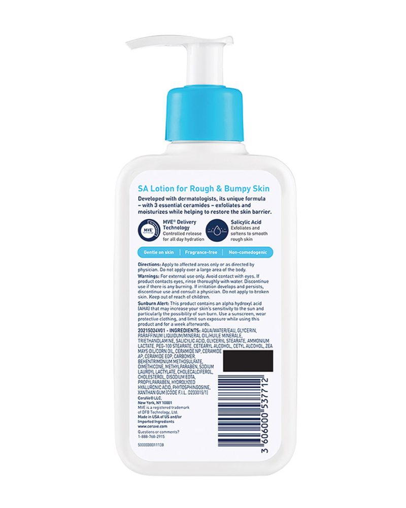 SA Lotion for Rough & Bumpy Skin