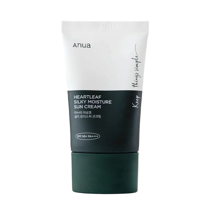 Heartleaf Silky Moisture Sun Cream - Broad Spectrum SPF 50+ PA++++